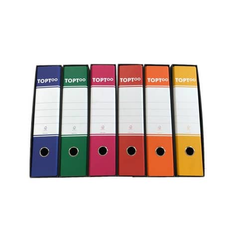 Registratore protocollo TOPToo con custodia dorso 8 cm magenta 23x33 cm - FMCRTP8MG